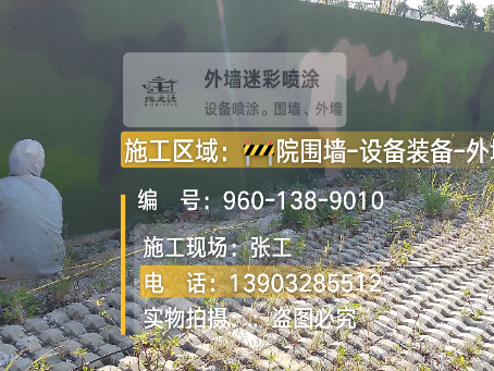 渝中外墙迷彩漆材料价约 45-60 元 /k